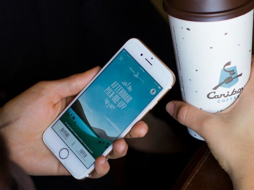 Caribou coffee app