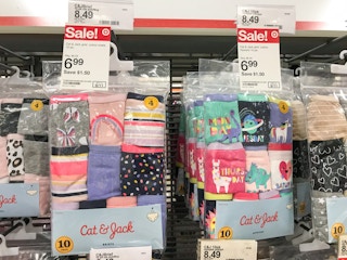 cat & jack girls' underwear at target