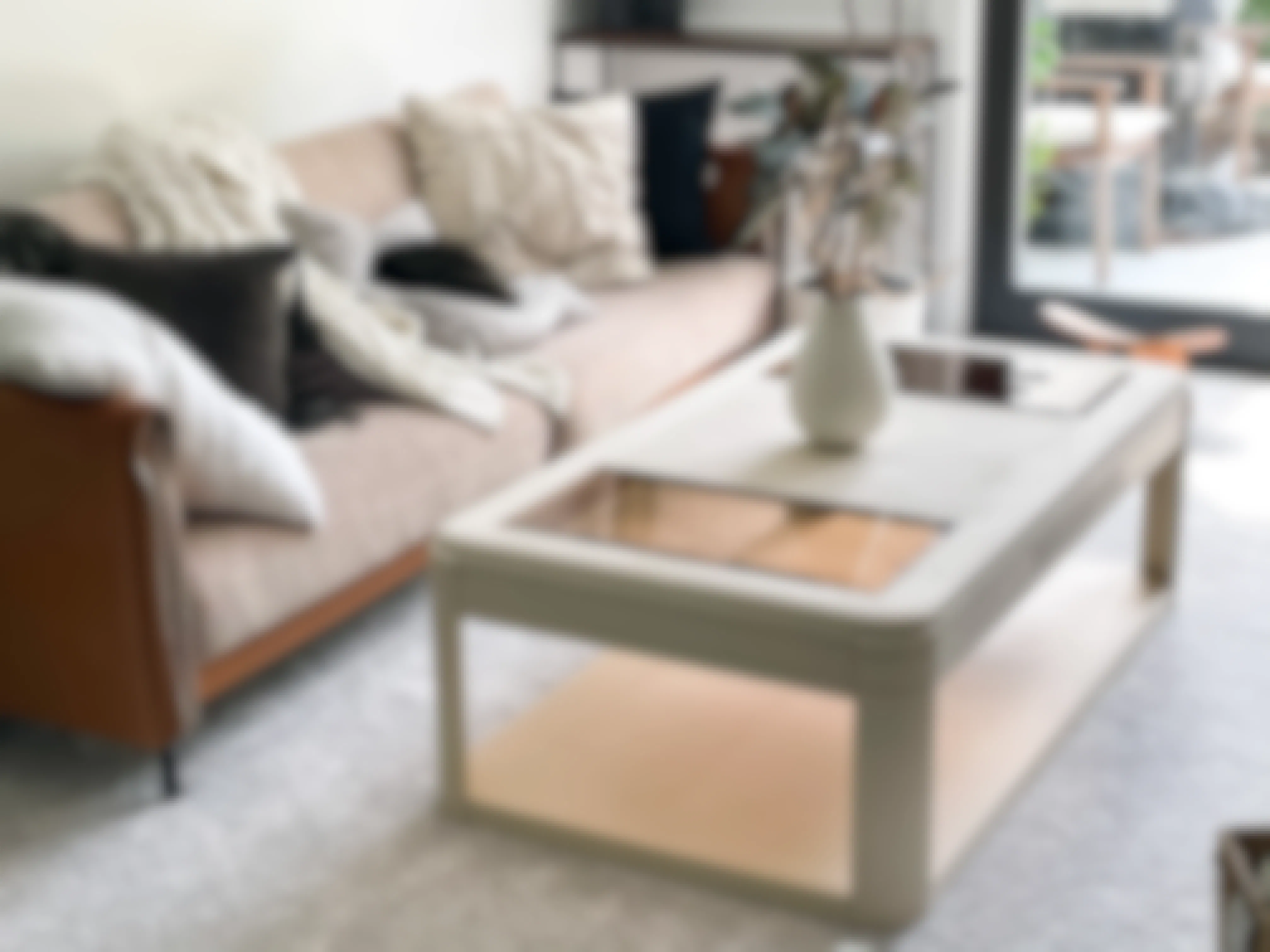 Coffee table and living room furniture