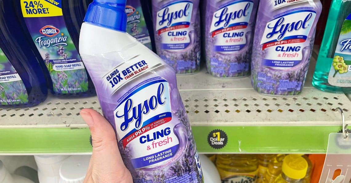 Lysol Toilet Bowl Cleaner, Only 0.50 at Dollar General