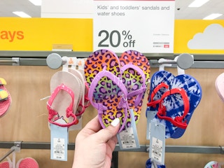 cat & jack flip flop sandals at target