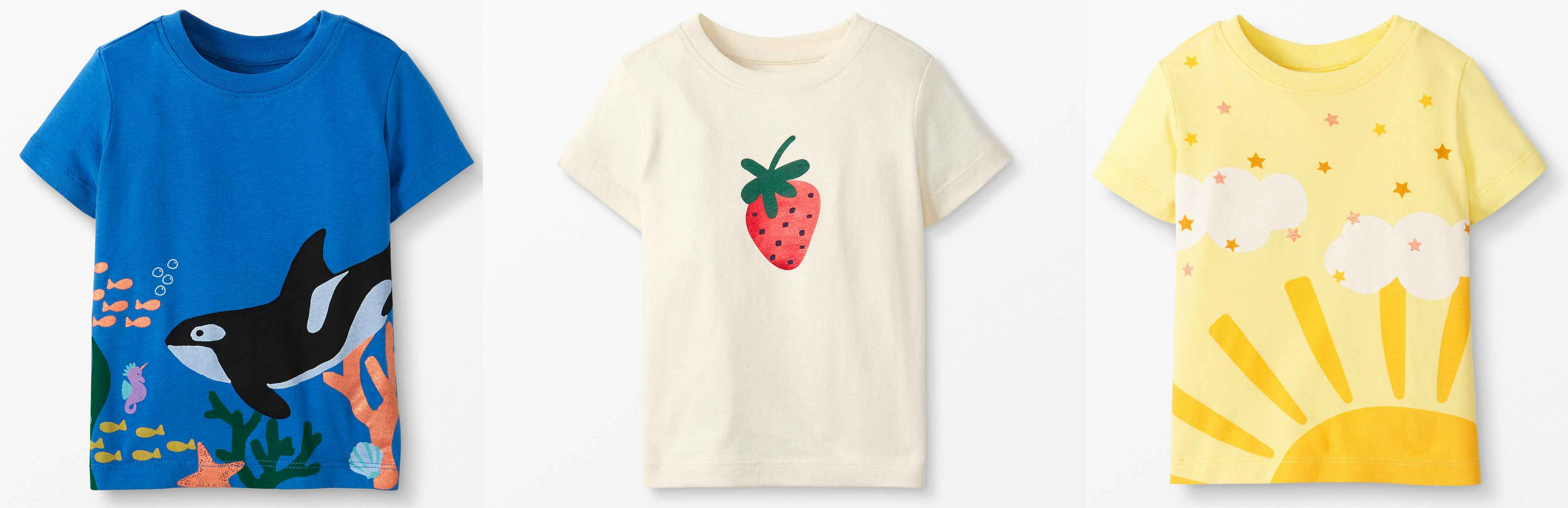 Three kids' t-shirts