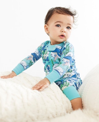 baby in pajamas