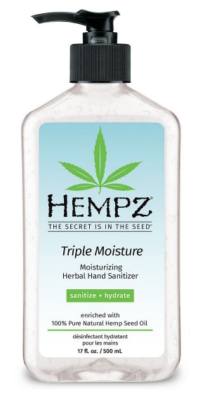 hempz Hempz Moisturizing Hand Sanitizer stock image 2021