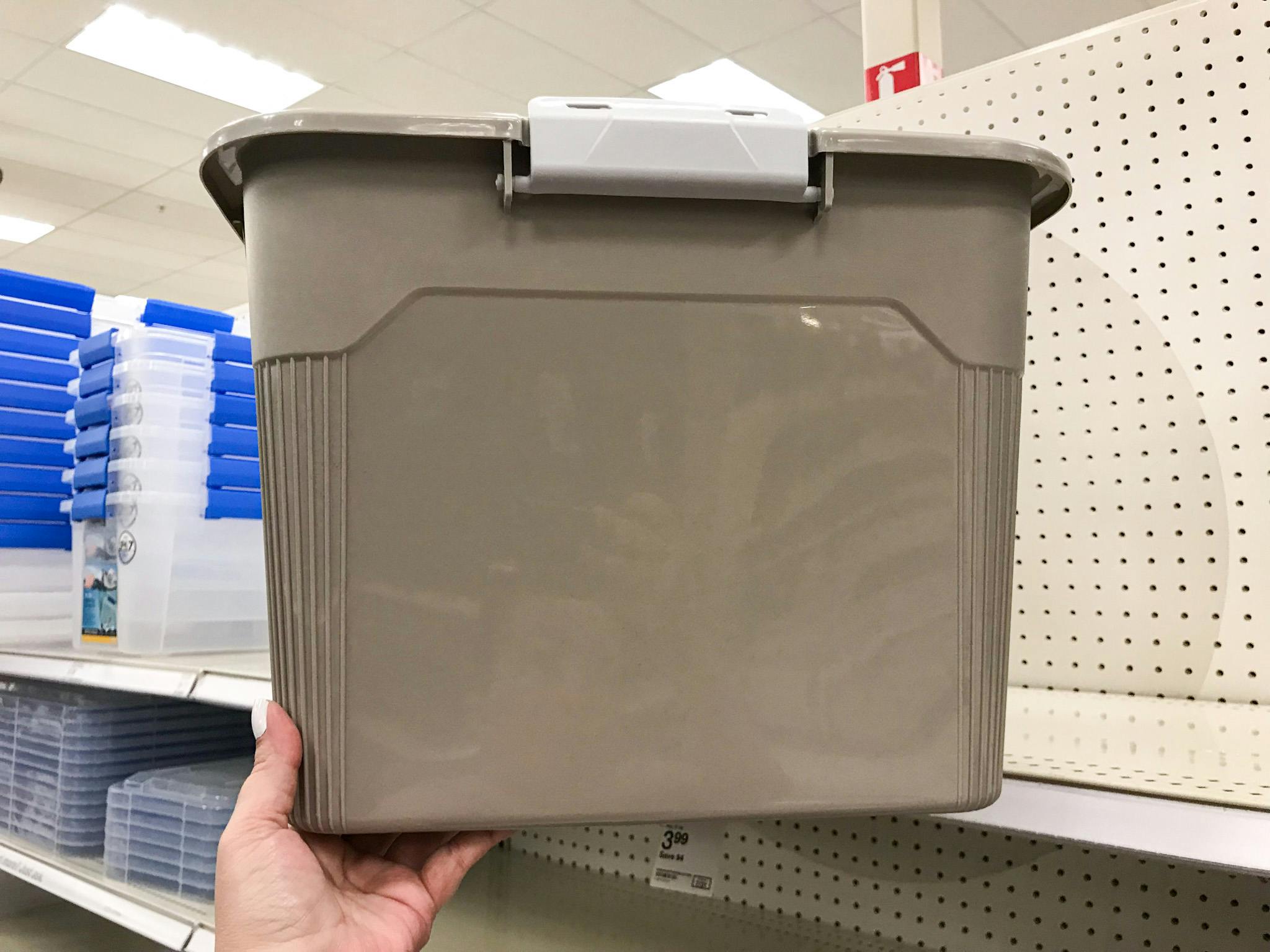 Home Logic Latching Storage Totes, Only 3.79 at Target The Krazy