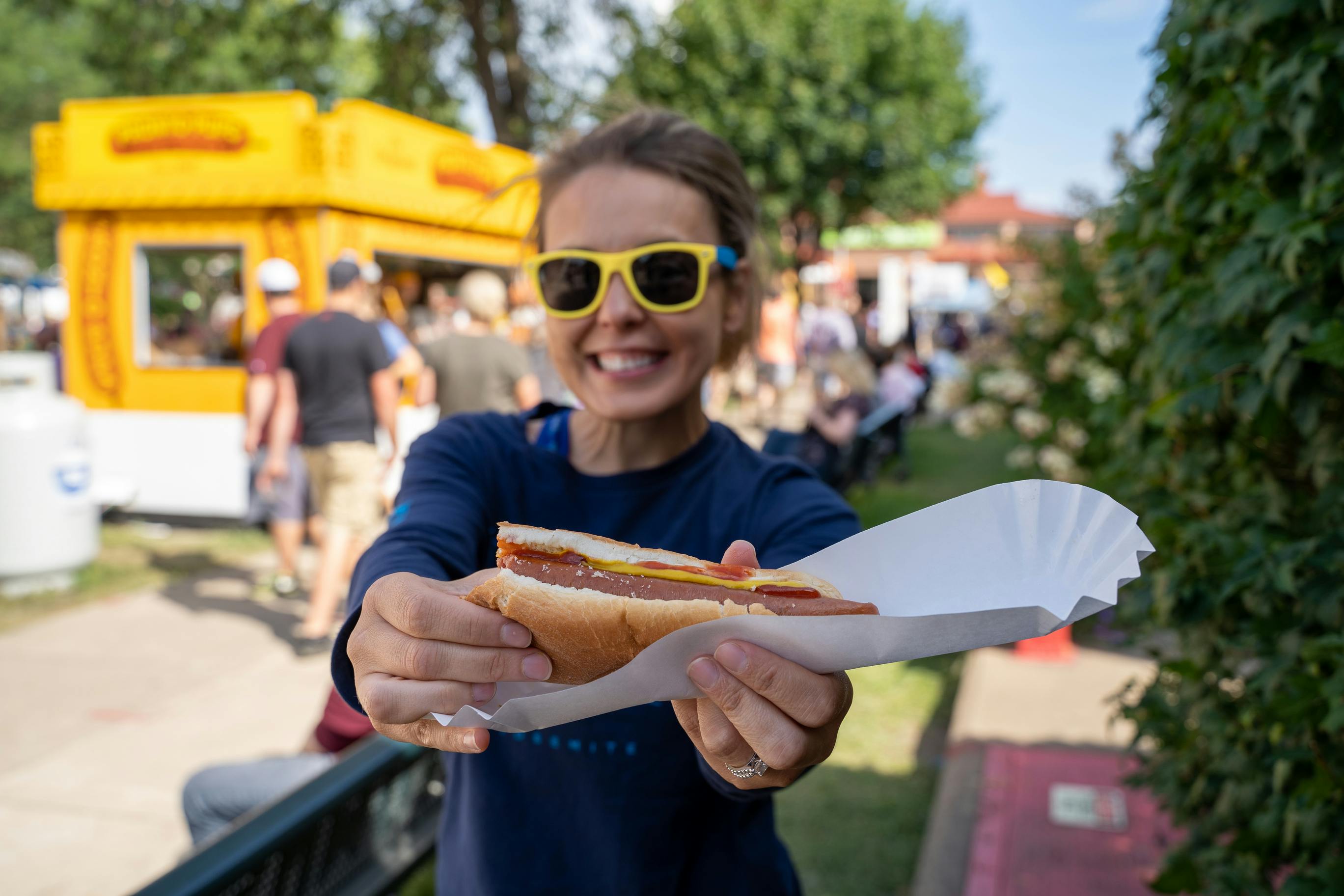 Where To Get Free Cheap Hot Dogs On National Hot Dog Day 2021 The Krazy Coupon Lady [ 1825 x 2737 Pixel ]