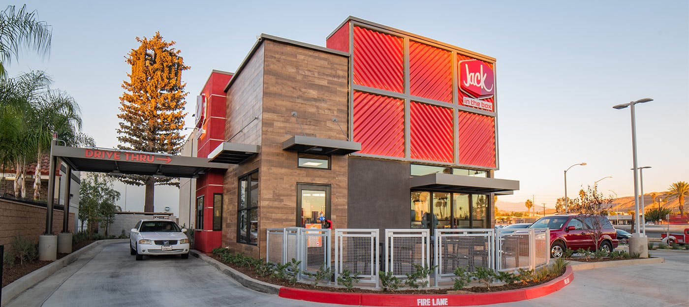 Jack in the Box drive thru
