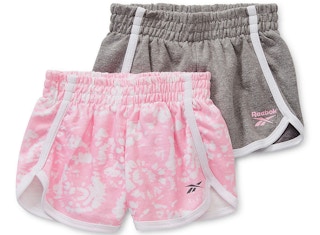 Reebok Girls' 2-Pair Running Shorts