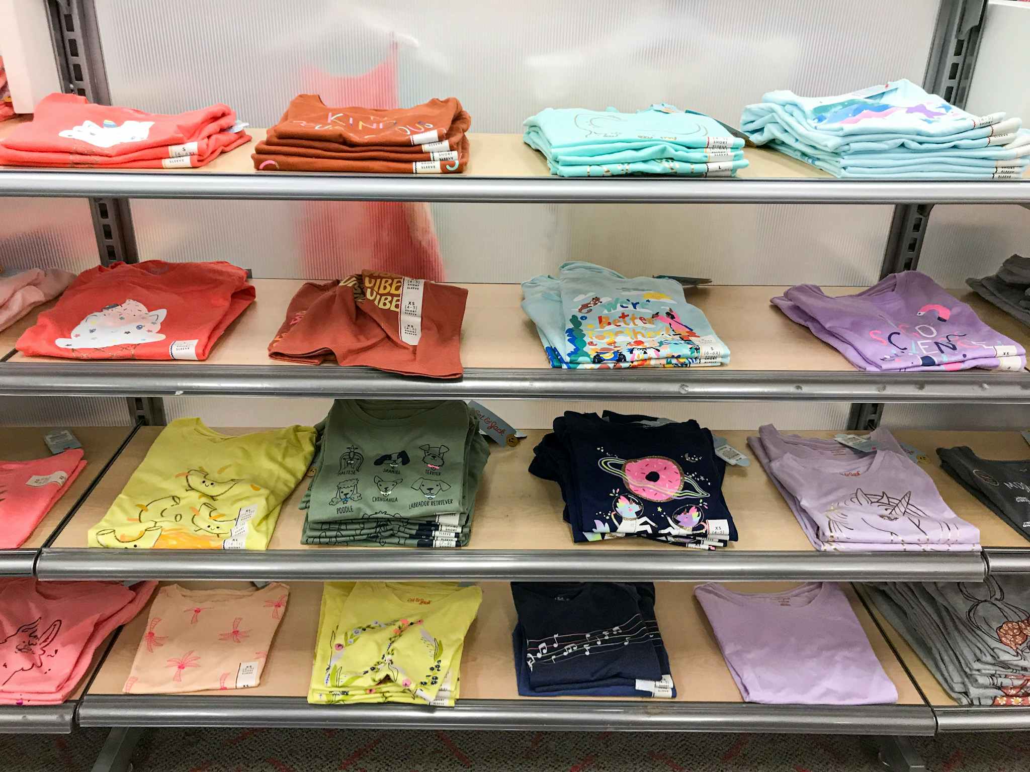 cat & jack girls graphic tees at target