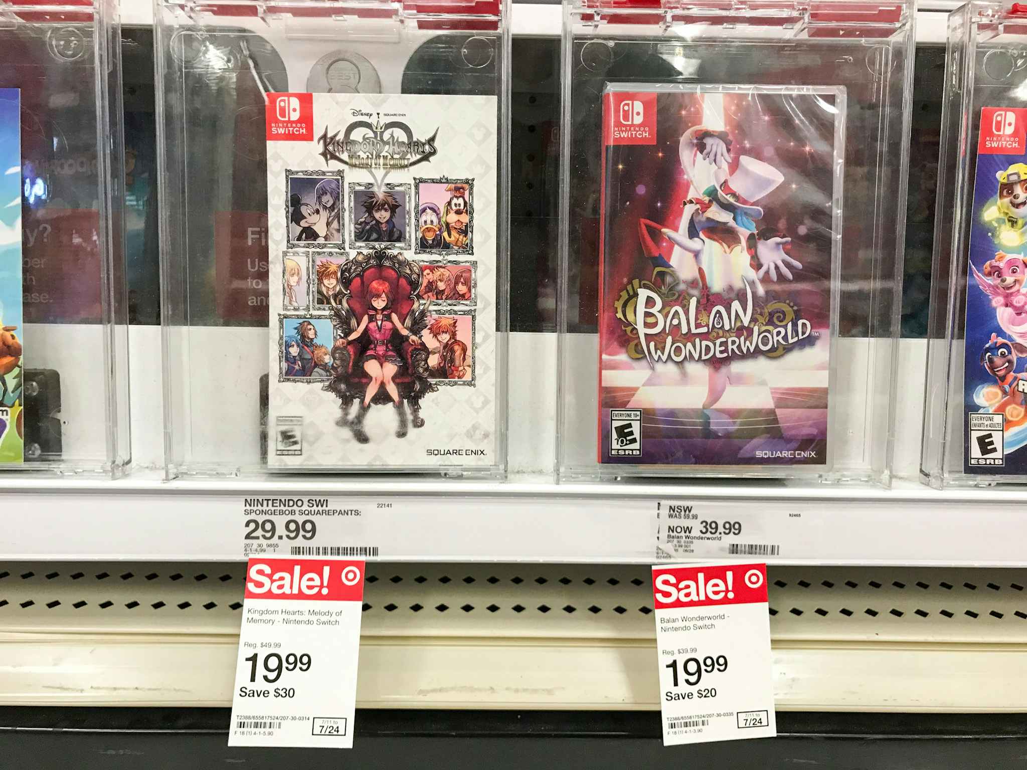 kingdom heart melody of memory for nintendo switch