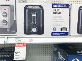 kitchensmith by bella toaster on a target shelf