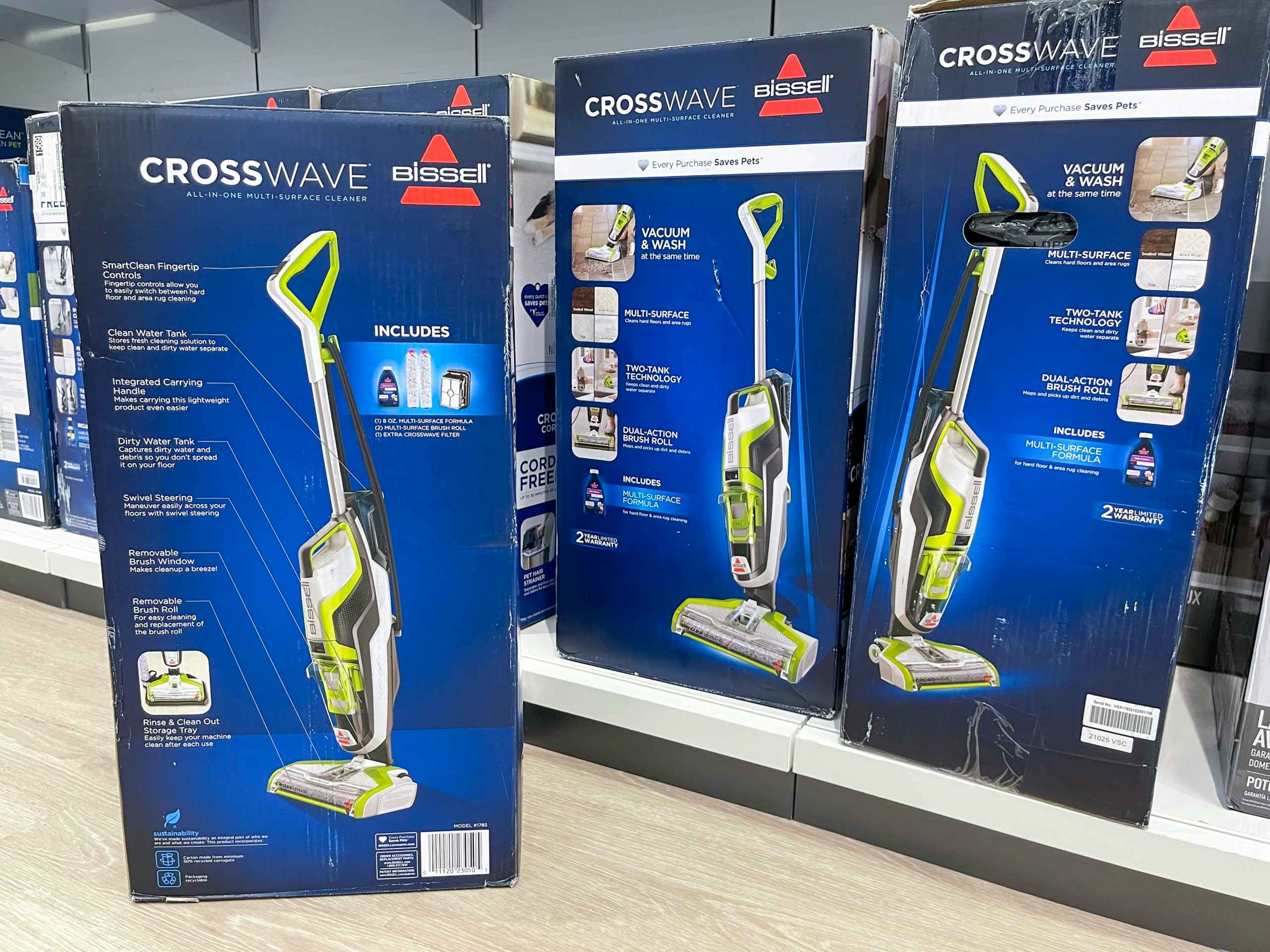 kohls bissell crosswave in store image 2021 4