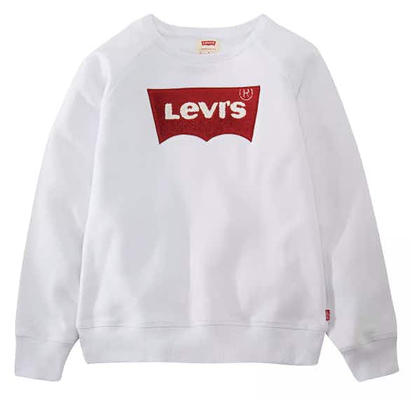 kohls Girls' 7-16 Levi's Chenille Batwing Sweatshirt stock image 2021