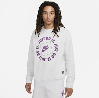 kohls Men's Nike Just Do It Fleece Sweatshirt stock image 2021