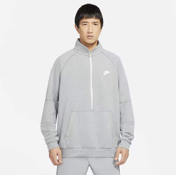 kohls Men's Nike Modern 1:2-Zip Fleece Top stock image 2021