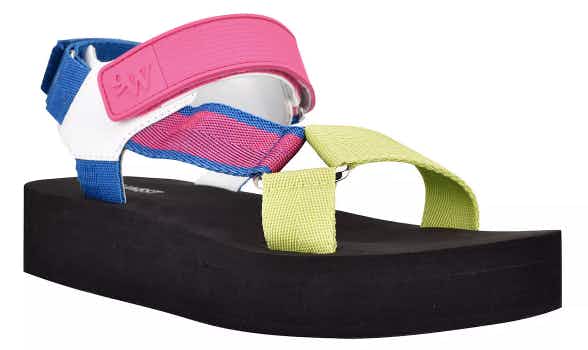 kohls Nine West Tavern Women's Wedge Sandals stock image 2021