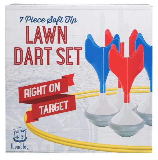 kohls Wembley 7-Piece Soft Tip Lawn Dart Set stock image 2021