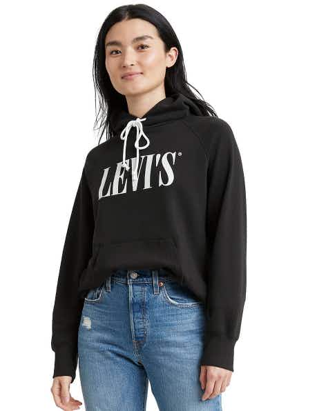 kohls Women's Levi's Graphic Sport Hoodie stock image 2021