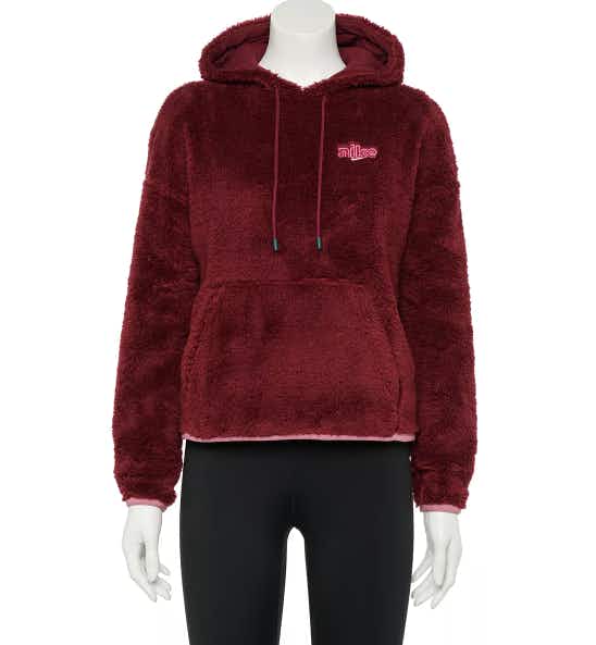 kohls Women's Nike Sportswear Plush Fleece Hoodie stock image 2021