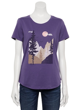 kohls Women's Sonoma Goods For Life Graphic Tee stock image 2021