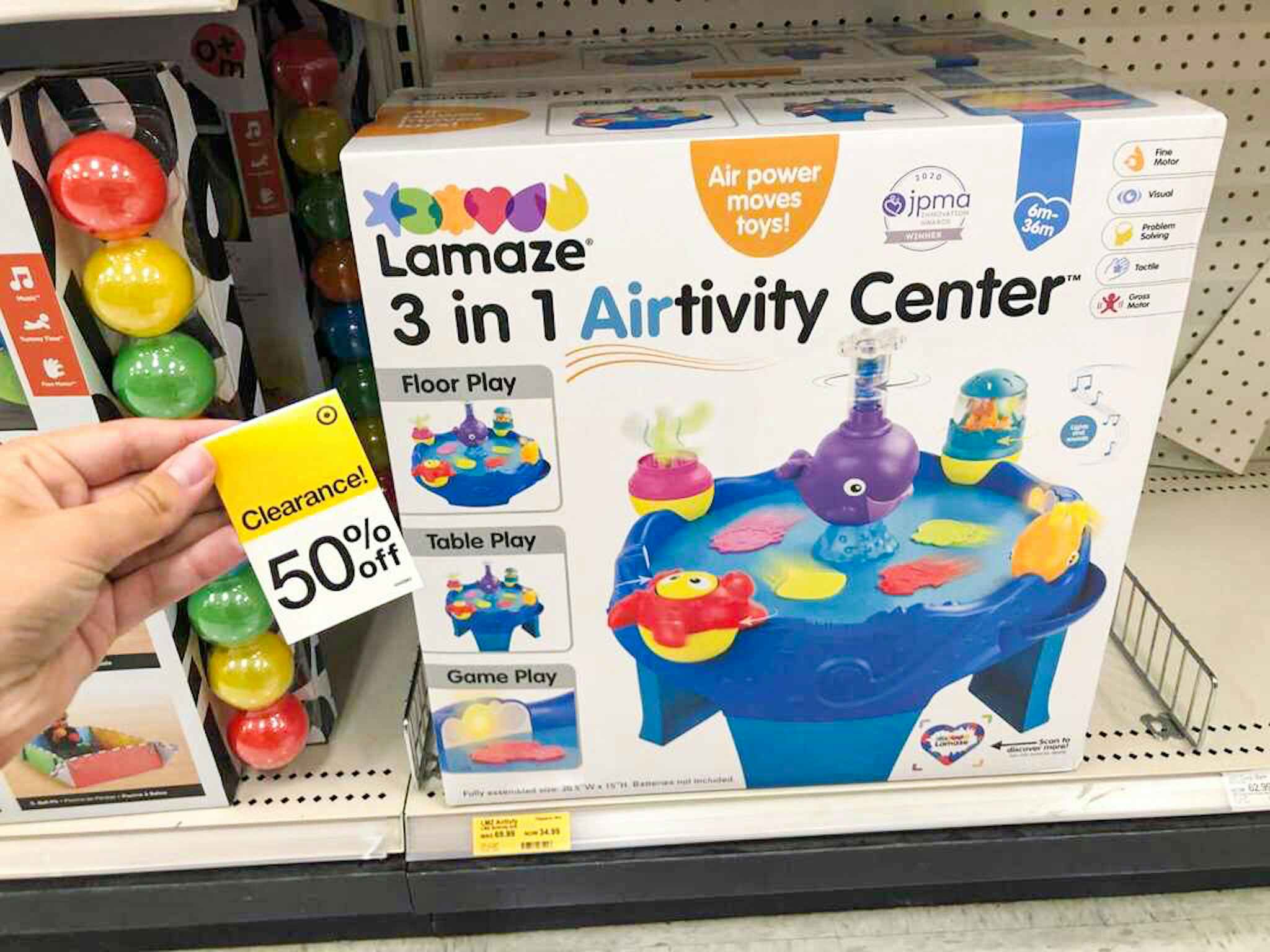 lamaze 3-in-1 airtivity center clearance at target