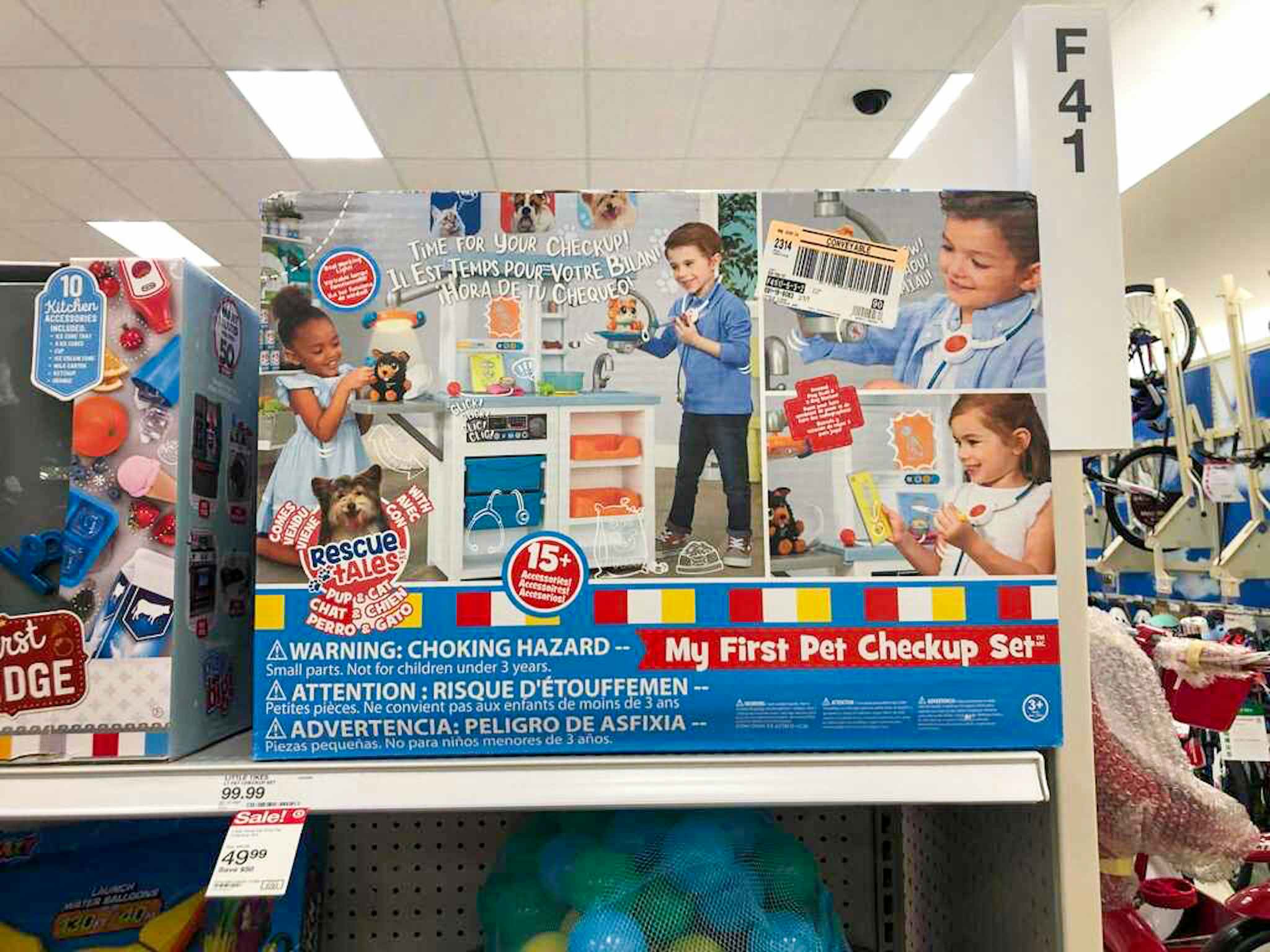 little tikes my first pet checkup on a target shelf