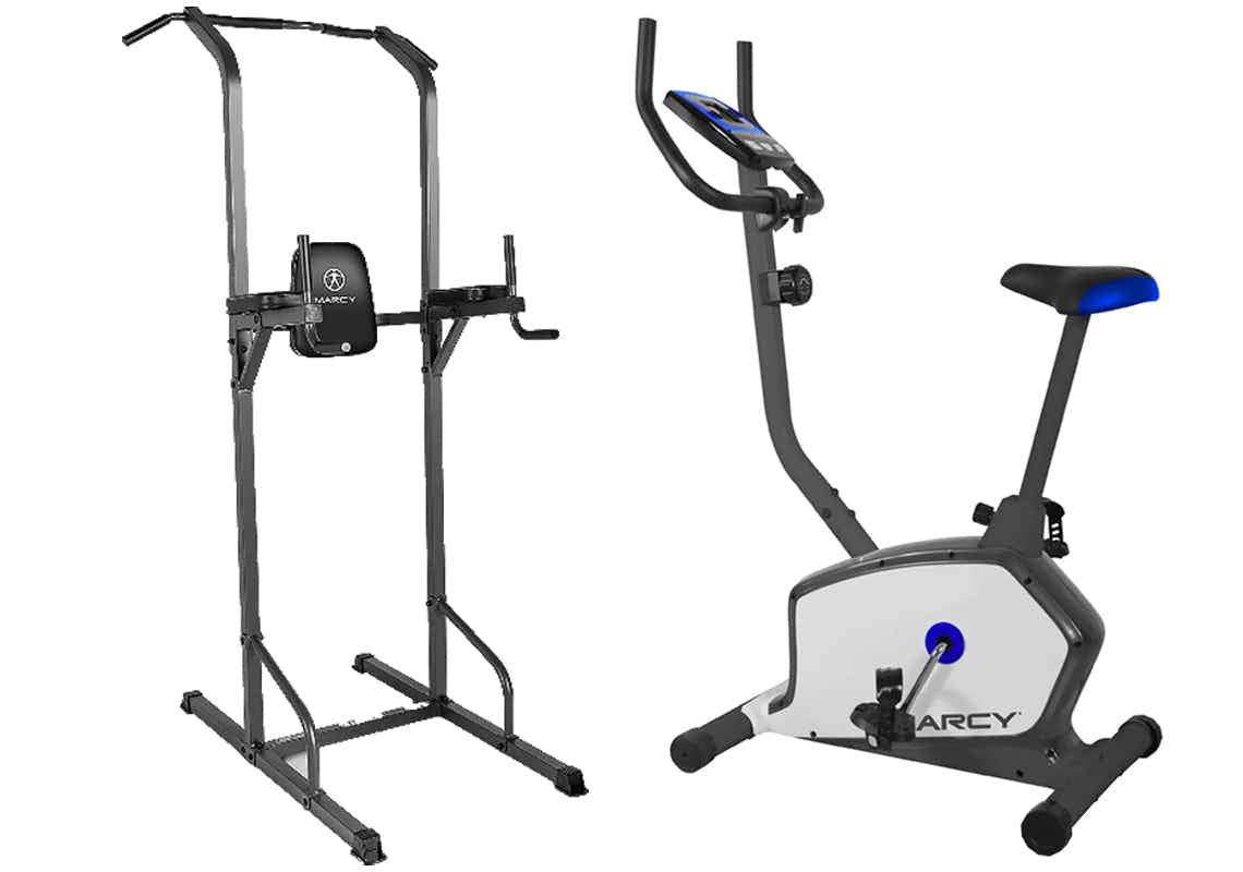 stock image of workout equipment