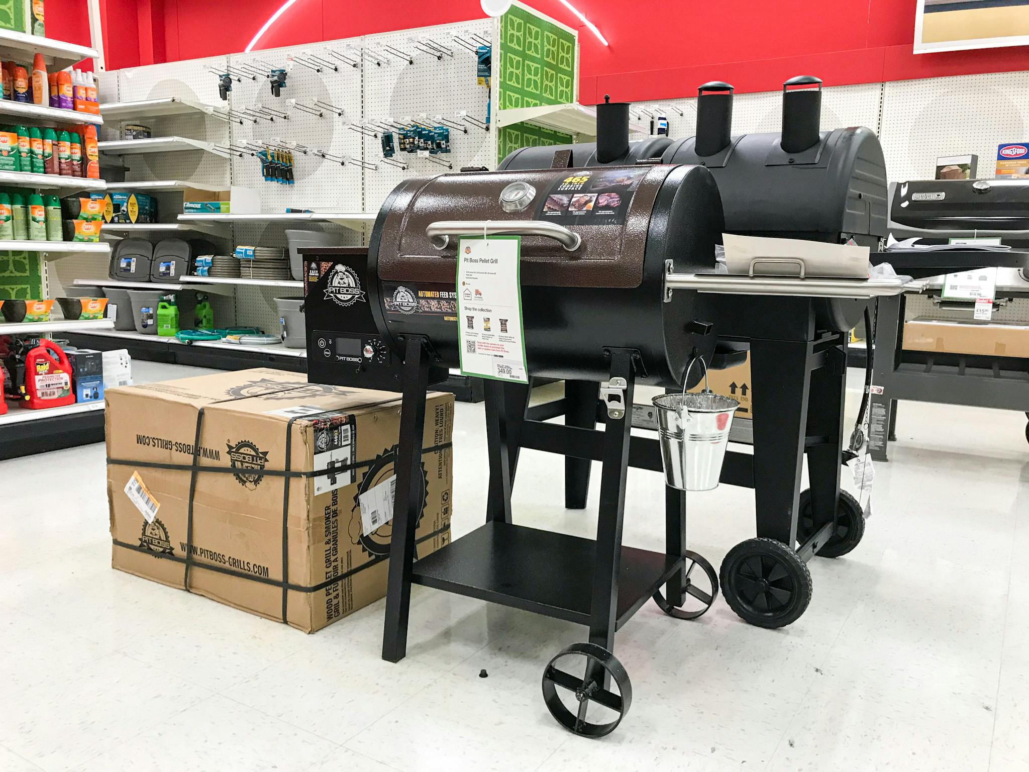 Pit Boss Deluxe Pellet Grill, Only 198.93 at Target The Krazy Coupon