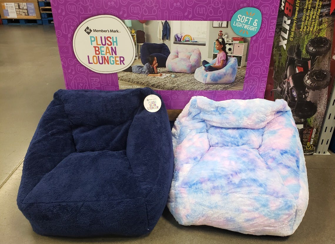 ExtraLarge Plush Bean Chair, Only 34.98 at Sam's Club The Krazy Coupon Lady