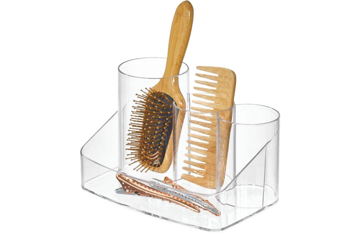  iDesign Clarity Plastic Hair Care Organizer