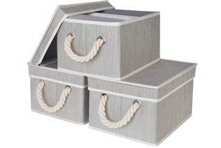 StorageWorks Decorative Storage Bins