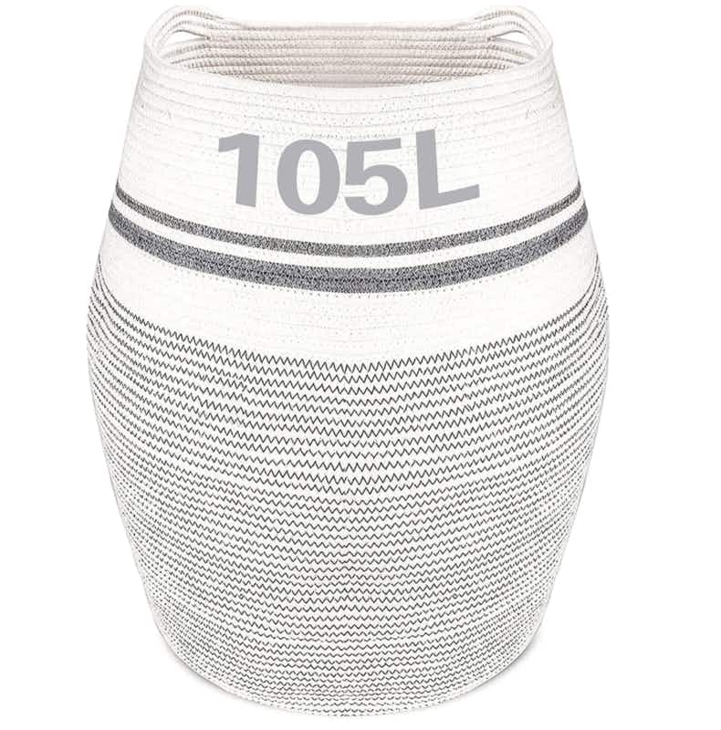 Laundry Hamper 25.6" Height Wicker