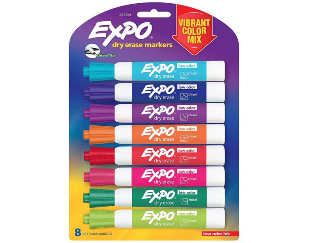 8-Pack Dry Erase Markers