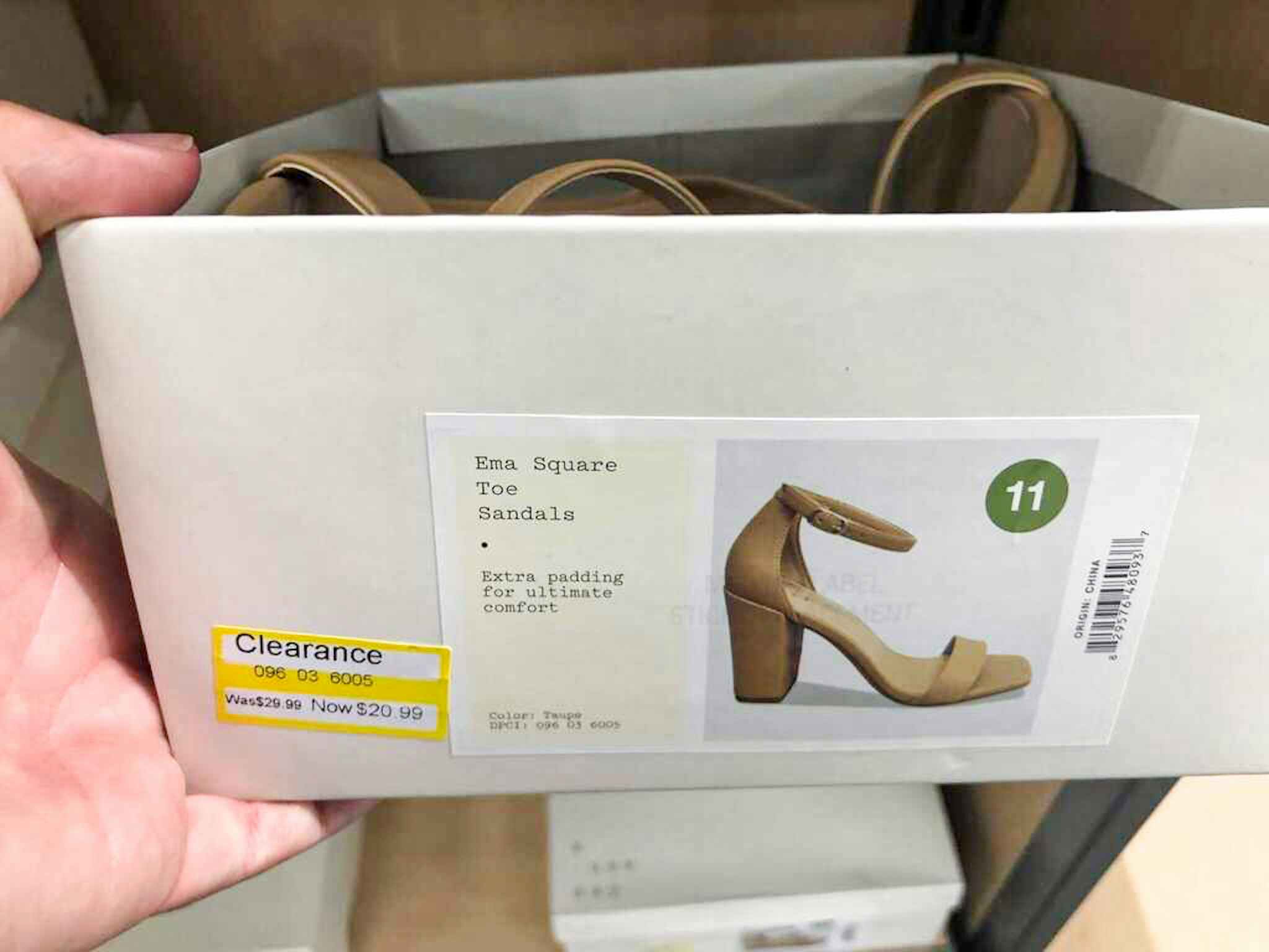 shoe clearance at target