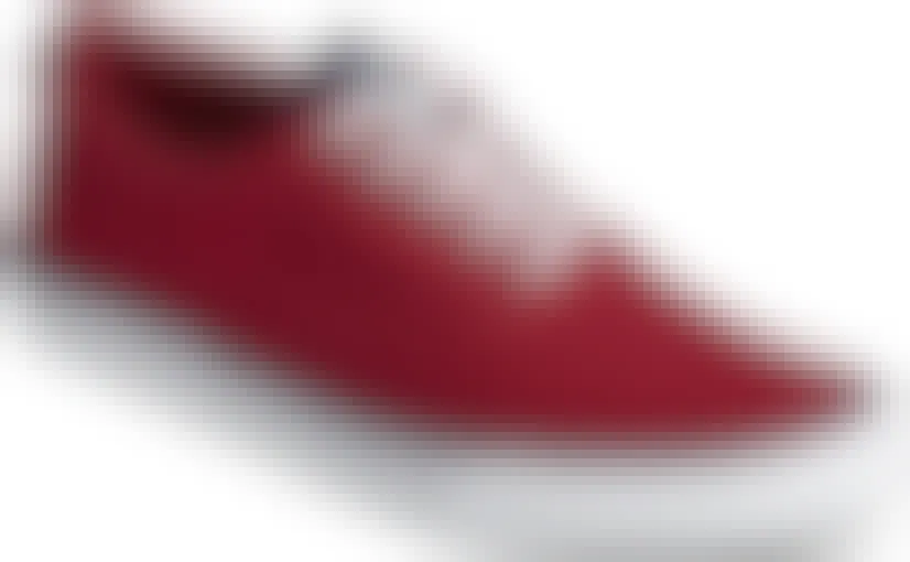 Men's red Sperry sneaker