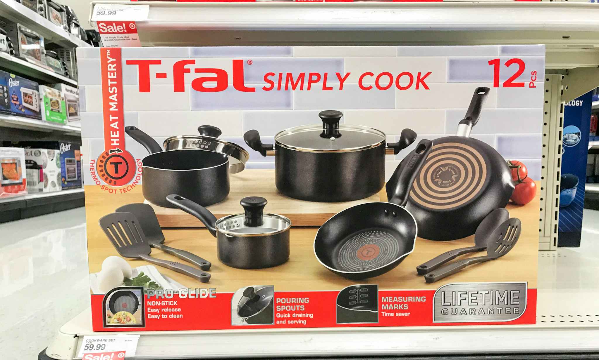 t-fal 12-piece cookware set at target