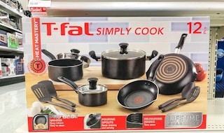 t-fal 12-piece cookware set at target