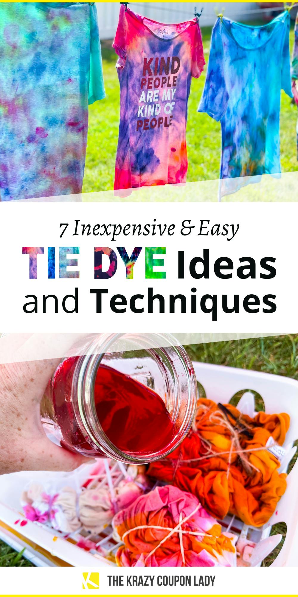7 Best Money-Saving Tie-Dye Ideas on the Web