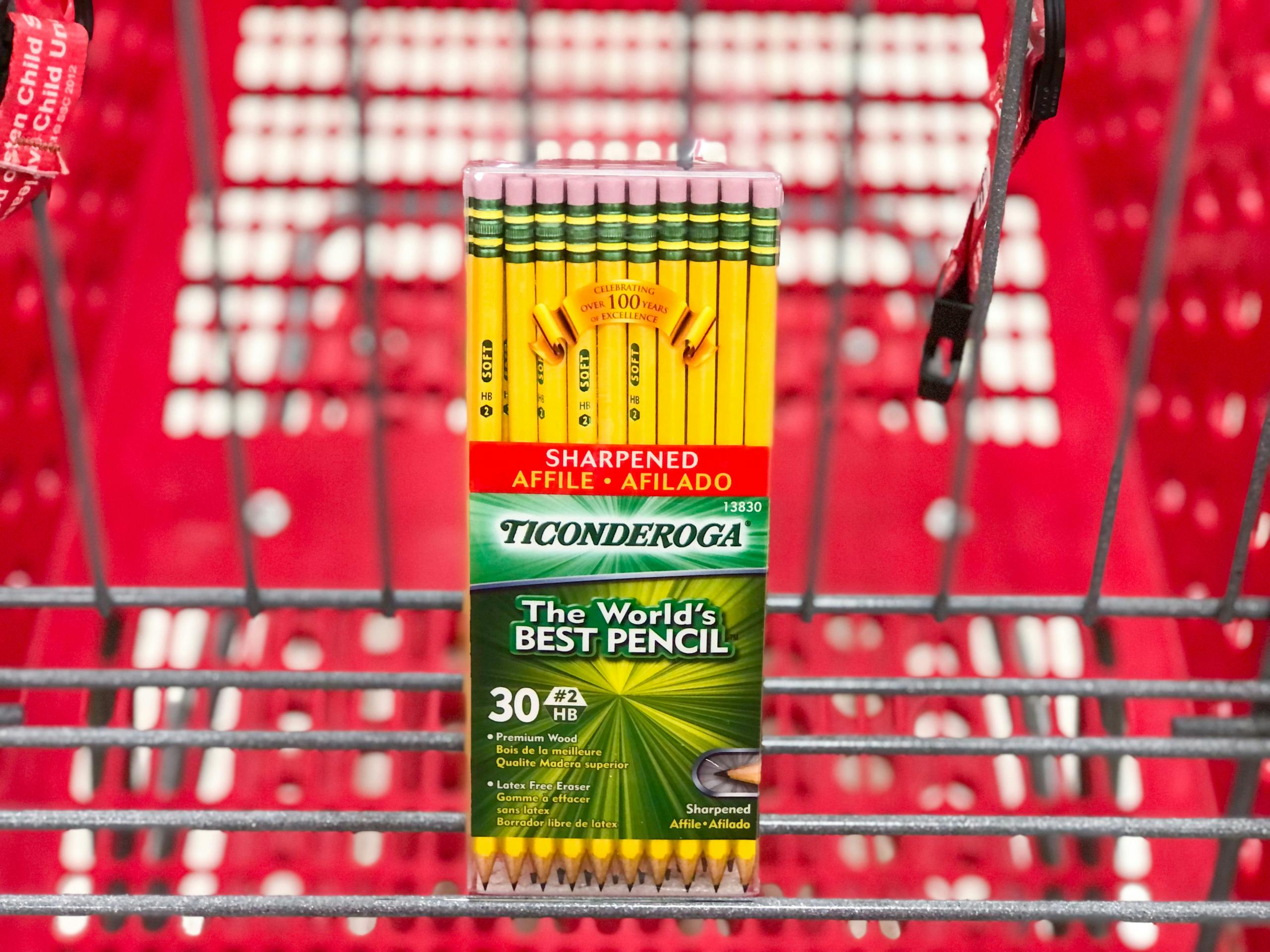 Ticonderoga 30Pack Pencils, Only 4.99 at Target The Krazy Coupon Lady