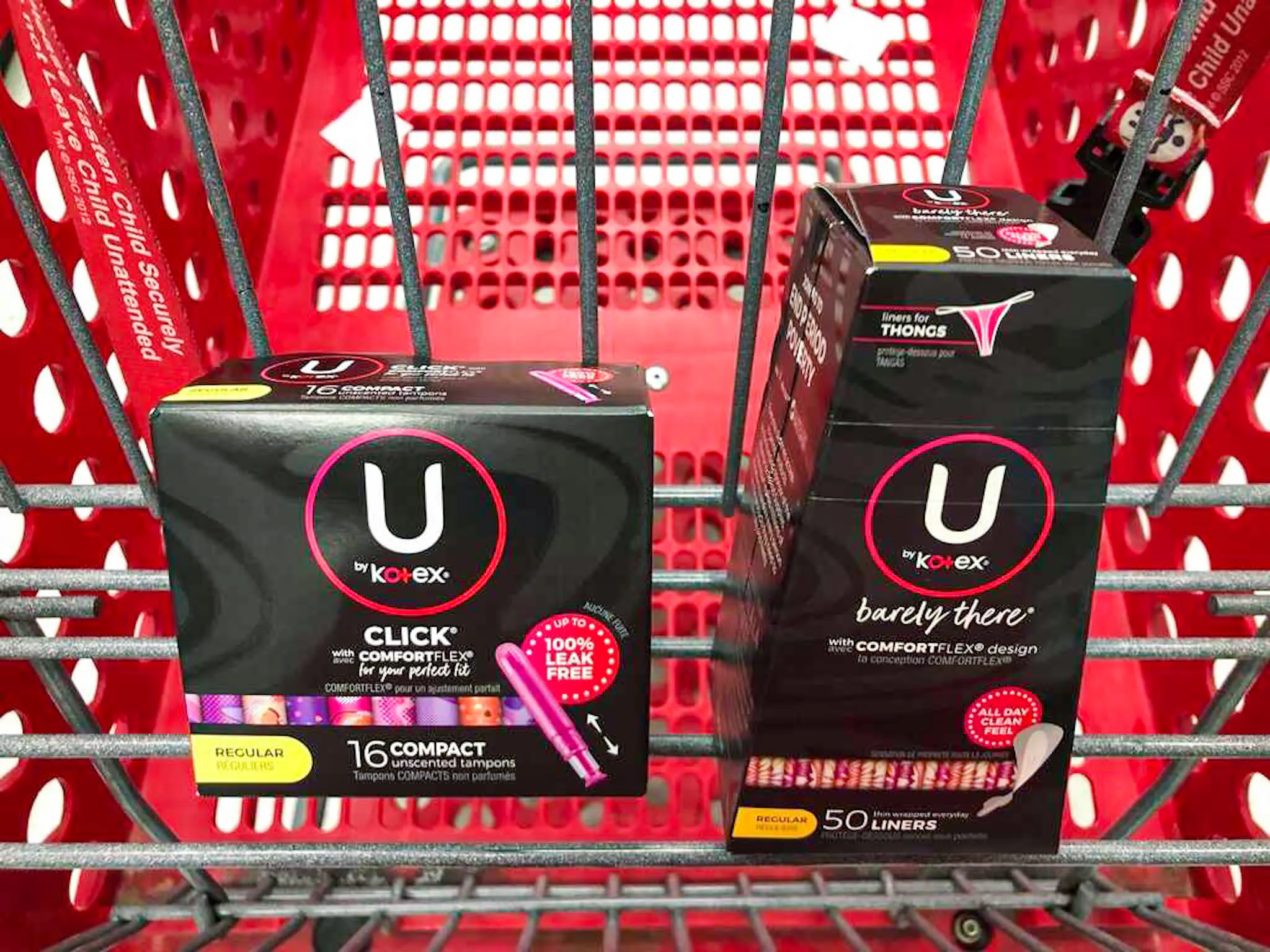 U By Kotex Liners Tampons Moneymaker At Target The Krazy Coupon Lady