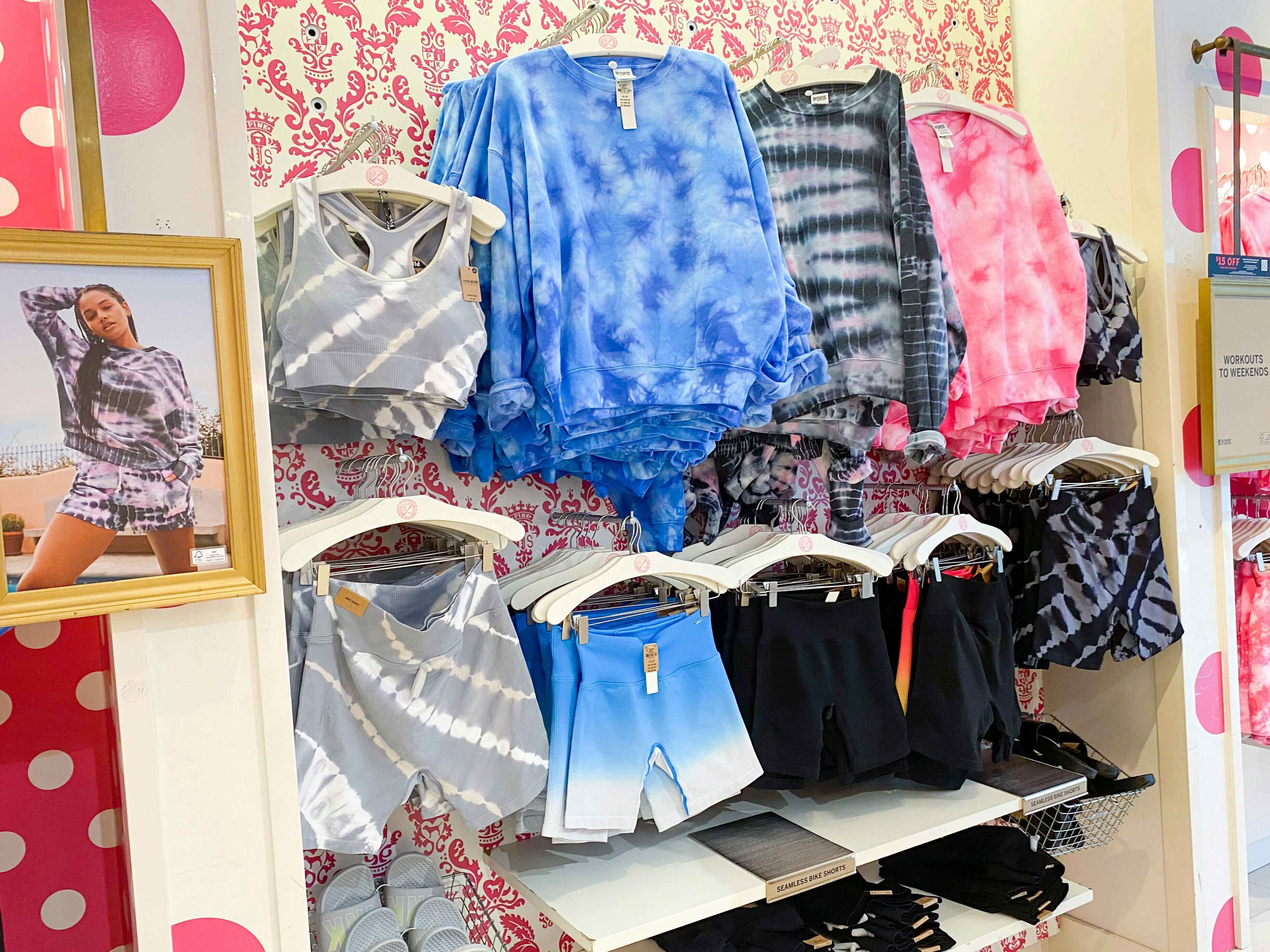 PINK Apparel Display