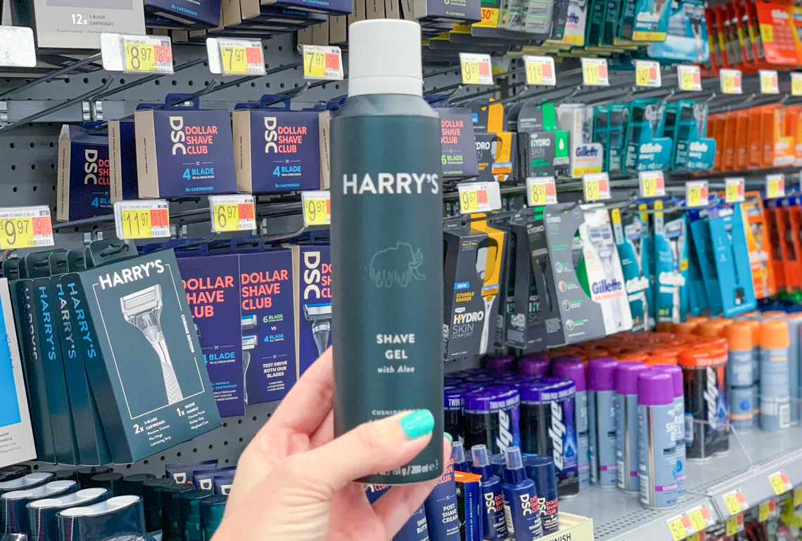 Harry S Shave Gel Free At Walmart The Krazy Coupon Lady