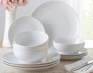 stock photo of mainstays dinnerware set
