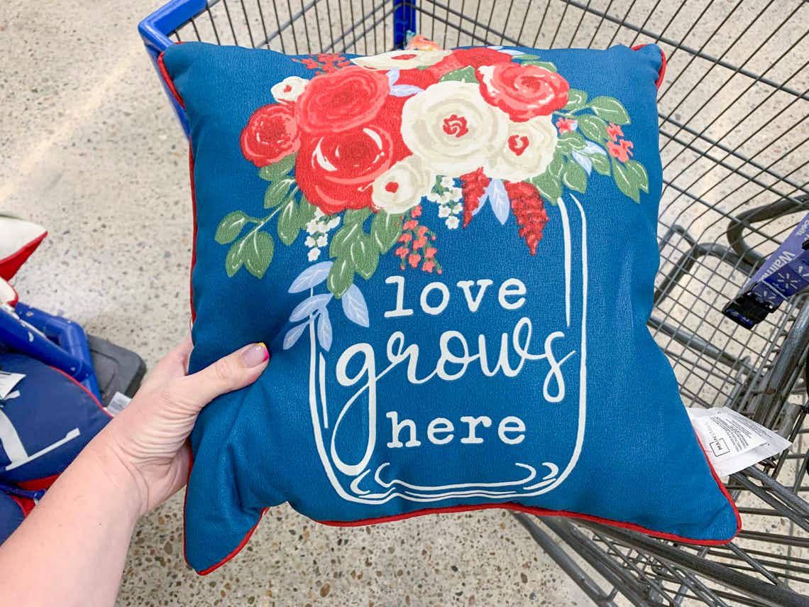 mainstays outdoor cushion