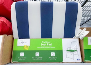 mainstays outdoor seat pad on clearance