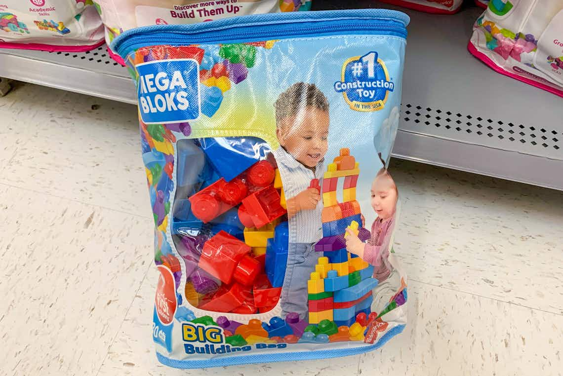 mega bloks builder blocks bag