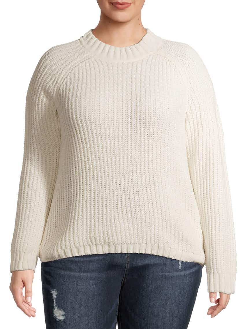 stock photo of no boundaries mock turtleneck sweater