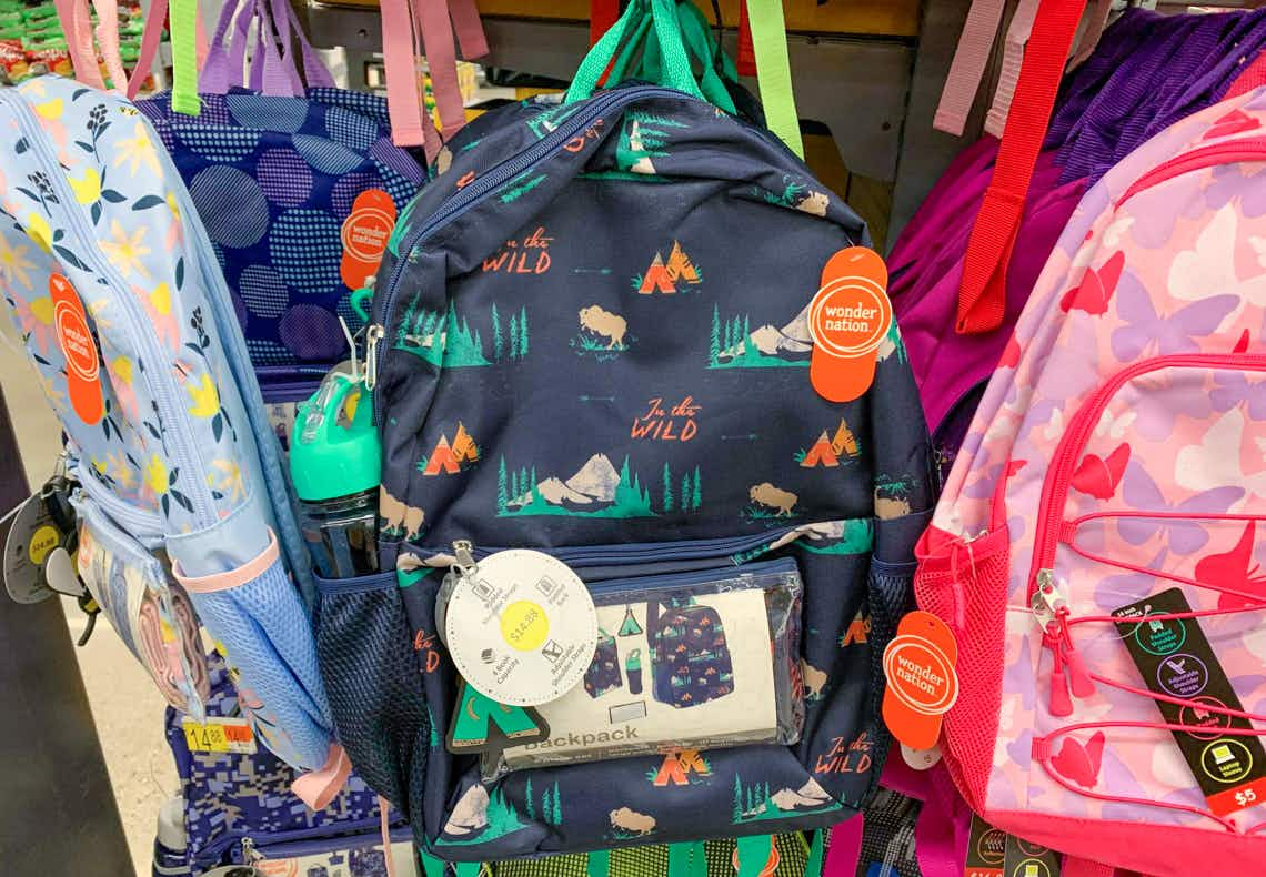 wonder nation in the wild backpack set