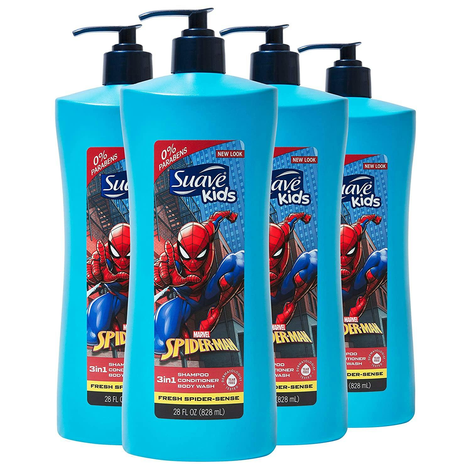 Suave Kids Body Wash 4-Pack