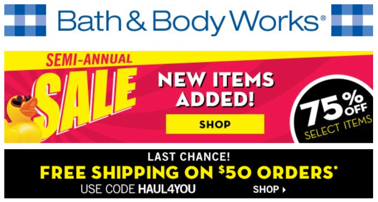 How to Score Bath & Body Works Free Shipping - The Krazy Coupon Lady